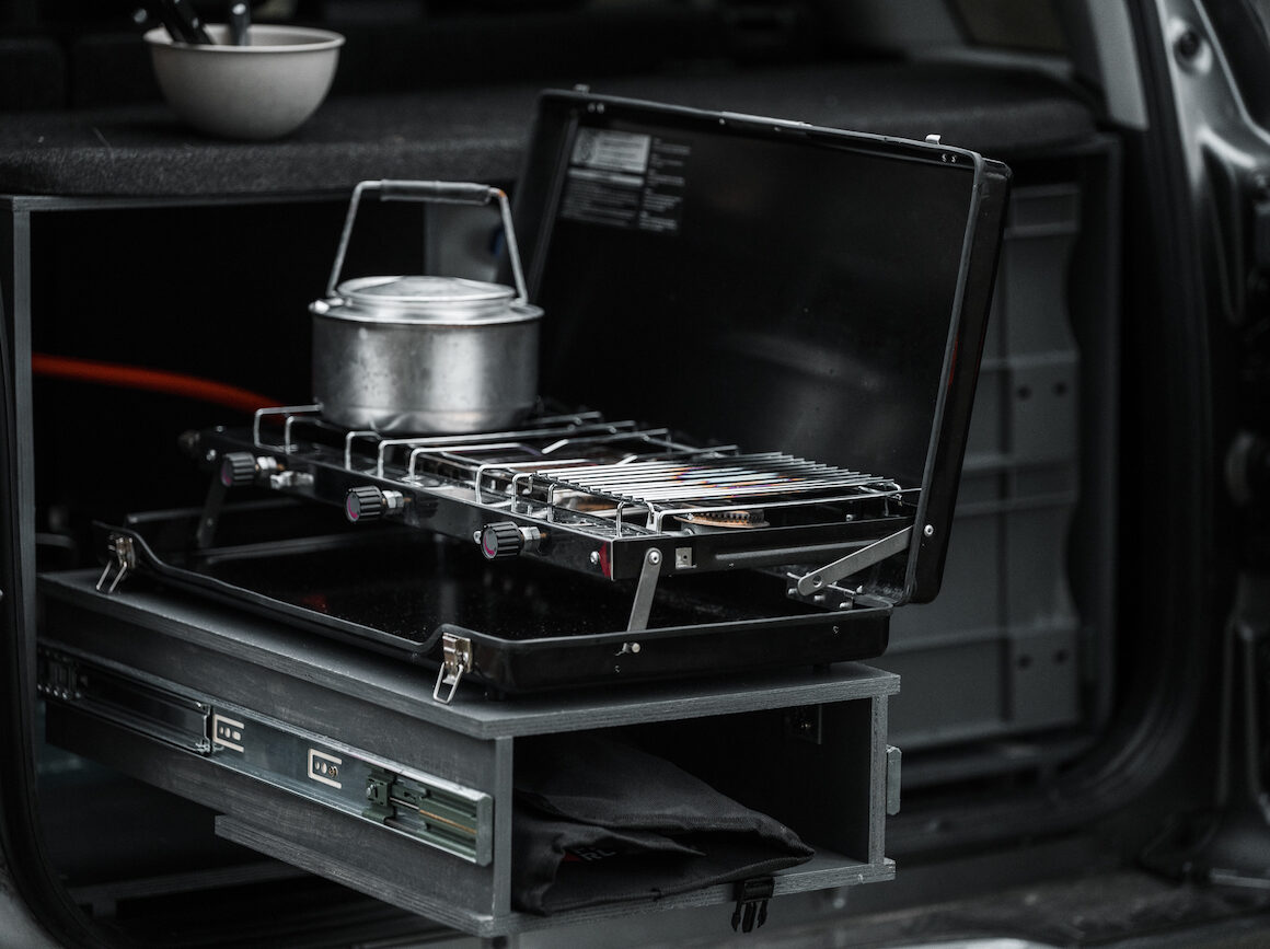 Grand Vitara 2 drawer system camping stove