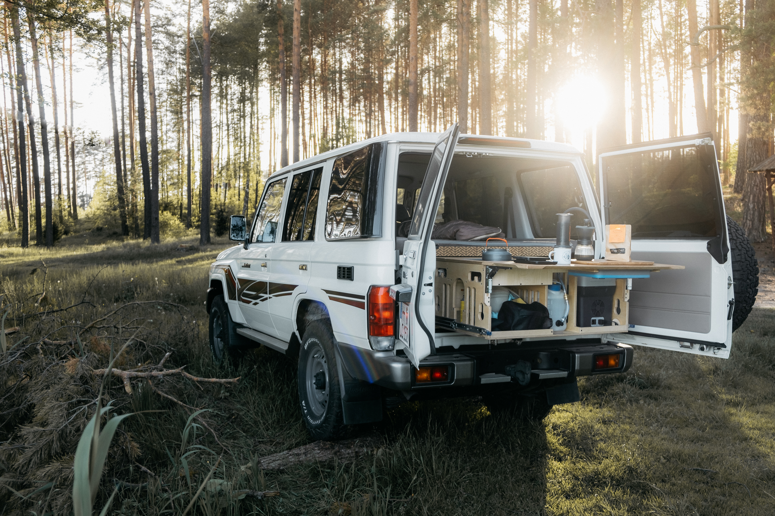 Land Box Premium by Escape Vans Camping Box